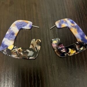 Acrylic earrings